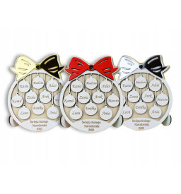 BOMBKA RODZINNA Z IMIONAMI...